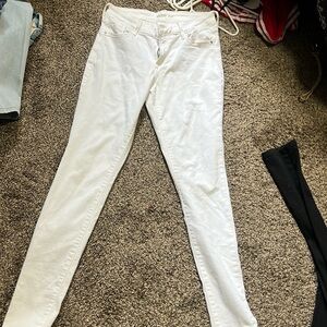 Old navy, rockstar jeggings. White.
